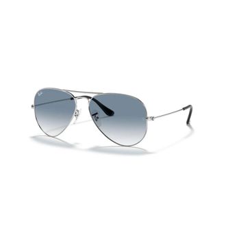 Ray-Ban Sunglasses, unisex, Gray, 55 MM, Classic Black Sunglasses for Men