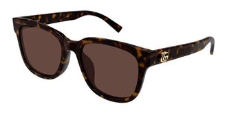 Gucci GG2126SK Asian Fit 002 Womens Sunglasses Size 55 - Free RX Lenses - Free RX Lenses
