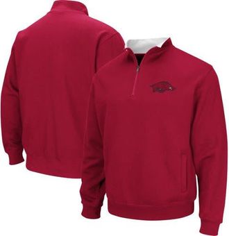 Colosseum Mens Colosseum Cardinal Arkansas Razorbacks Big & Tall Tortugas Logo Quarter-Zip Sweatshirt at Nordstrom, Size 5Xb