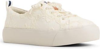 Sperry Top-Sider Cove Lace-to-Toe Sneaker in Cream at Nordstrom, Size 9.5