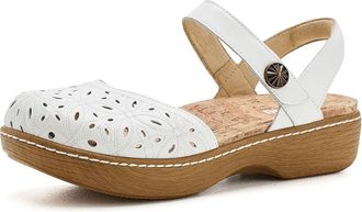 Alegria Opal Womens Sandals White Breeze : EU 42 (US Womens 11.5-12) Regular, Leather