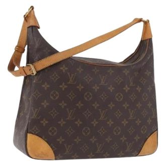 Louis Vuitton Pre-owned Boulogne 35 Schoudertas - Dames - Pre-owned - Bruin - Maat: ONE Size Leer