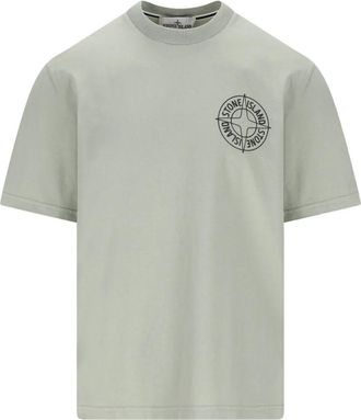 Stone Island 60/2 Cotton Jersey Garment Dyed T-Shirt