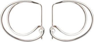 Bar Jewellery Earrings, female, Gray, ONE SIZE, Crossed Paths Earrings