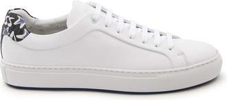 HUGO BOSS by Mens Sneakers - White Leather - Size UK 8