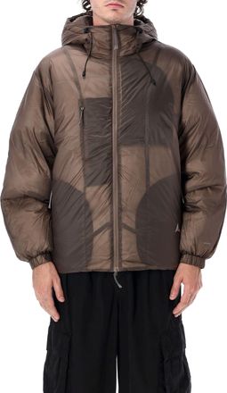 Roa Lightweight Semi-Sheer Hooded Down Jacket