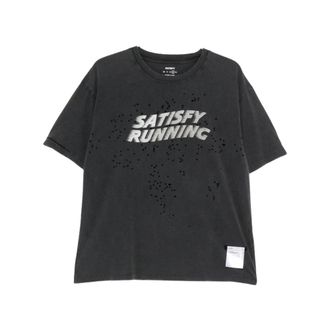 SATISFY Satisfy, Fitness, Heren, Zwart, XL, Katoen, Moth Tech T-Shirt
