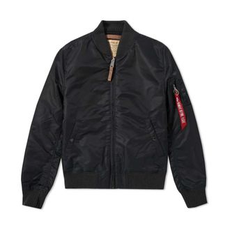 Alpha Industries Bomberjacks - Heren - Bomber jackets - Zwart - XL - Leer - Jassen