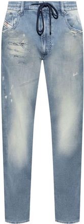 Diesel D-Krooley tapered-leg jeans - men - Cotton/Elastane - 40 - Blue