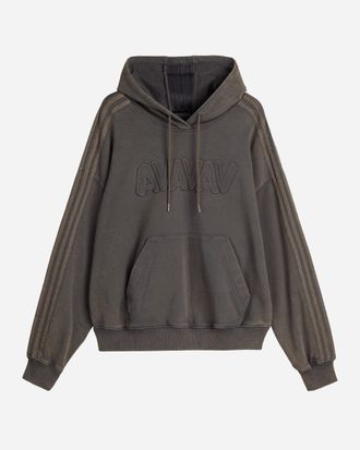 adidas Women s Avavav Shoulderless Hoodie Carbon