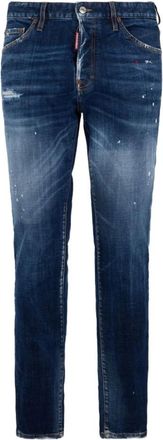Dsquared2 Jeans, Heren, Blauw, XL, Teddy Jean