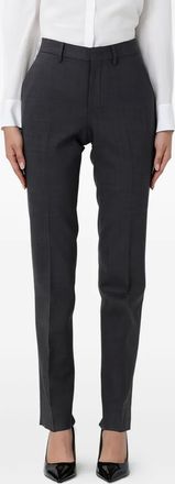 Tagliatore high-waisted tailored trousers - Grey