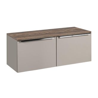 Petits Meubles Mueble bajo lavabo 120cm paneles laminados y mdf topo