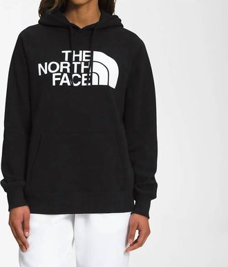 The North Face Half Dome Pullover Hoodie In Tnf Black/tnf White