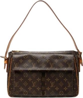 Louis Vuitton Pre-owned Viva Cite GM - Dames - Vintage Schoudertas - Bruin - ONE Size - Leer - Vintage