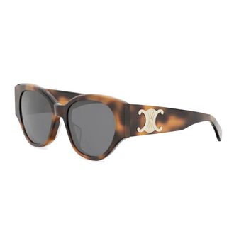 Celine Sunglasses, female, Brown, 55 MM, Maxi Triomphe Sunglasses