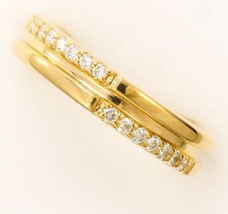 C&A Yellow Gold Yellow Gold (18K) Band Ring (Pre-Owned)