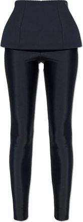 Diesel Broeken, Dames, Zwart, 2Xs, Leggings P-Hour-Bond