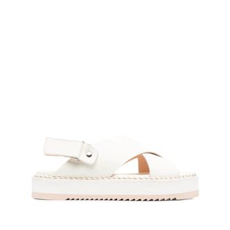 AGL Marta - female - AGL - Flat Sandals - White - 7 UK - Shoes