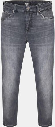 HUGO BOSS Mens Five Pocket Design Slim Fit Jeans in Black - Size 34W/32L