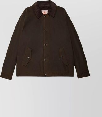 Baracuta waxed cotton lightweight jacket