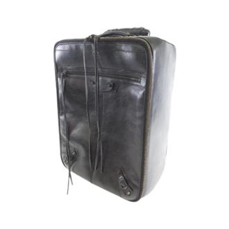 Balenciaga Vintage, unisex, Zwart, ONE Size, Leer, Pre-owned Leather Weekend Bag