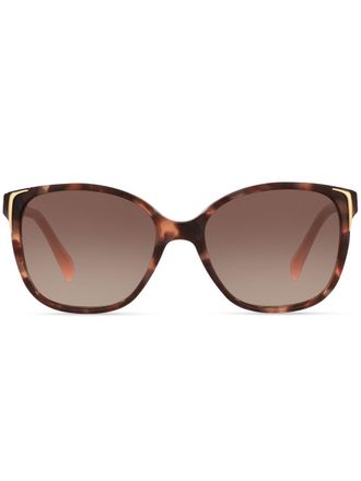 Prada Occhiali da sole squadrati - Marrone