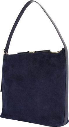 A.P.C. Womens The Shoulder Bag Navy Calfskin