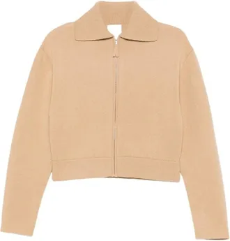 Allude Dames, Truien, Beige, Maat: XS