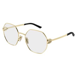 Gucci Gg2048O Optical Frame - unisex - Gucci - Glasses - Yellow - 56 MM - Accessories