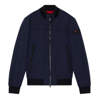 Peuterey Bomber Jackets, male, Blue, Size: 2XL Bofin Bomber Jacket