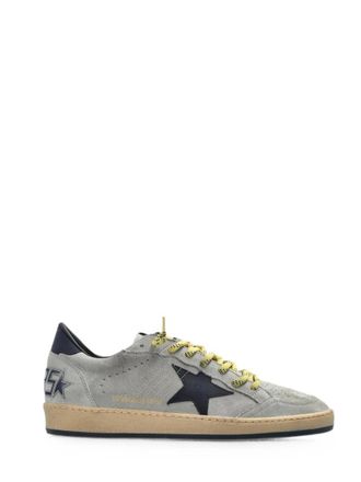 Golden Goose Grey Ballstar Sneakers
