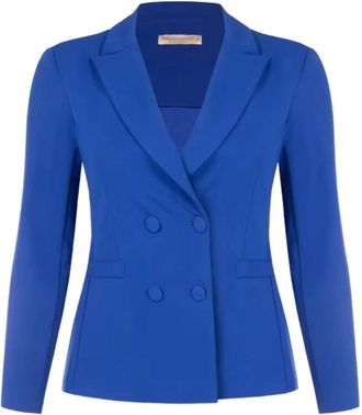 Rinascimento Blazer - Dames - Blazers - Blauw - XL - Jassen