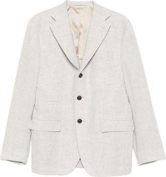 Eleventy Blazer con tasca e tre bottoni - Grigio