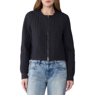 Soia & Kyo Reita Quilted Jacket in Black at Nordstrom, Size X-Large