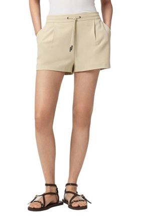 AllSaints Aleida Drawstring Shorts in Haze Green at Nordstrom, Size 12 Us