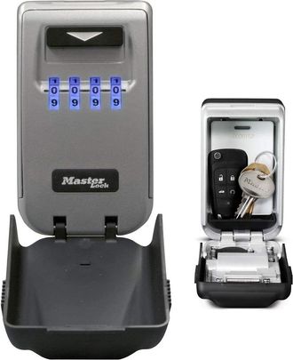 OEM Caja De Seguridad Para Llaves Retroiluminada [para Montaje En Pared] - 5425eurd - Select Access. Comparta Sus Llaves De Forma Segura. Gris