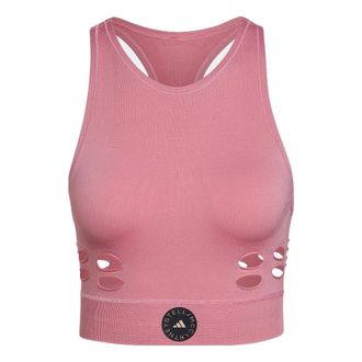 adidas (WMNS) adidas by Stella McCartney TruePurpose Yoga Knit Crop Top Asia Sizing Pink HD9071