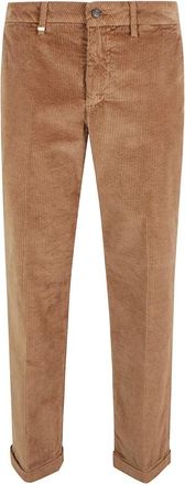 Fay Capri Velluto - - Trousers - Donna - Marrone - W30