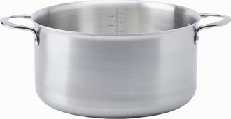 De Buyer Alchimy Faitout Acero Inoxidable 20 Cm Con Asas Remachadas