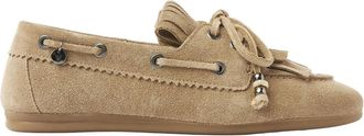 VIA VAI June Loua Mocassins - Dames - Bootschoenen - Beige - 40 EU - Leer - Schoenen