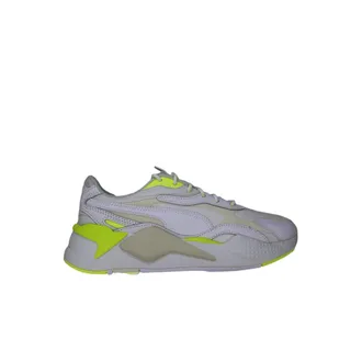 Puma Mens Puma RS-X3 Fluo White-White-Fiz Yellow 374449-01