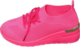 Generic Ladies Orthopedic Shoes Platform Gym Trainers Womens Tennis Running Shoes Casual Non Fashion Sports Mesh Walking Gym Workout Breathable Walking Sneake