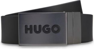 HUGO BOSS Reversible belt in Italian leather