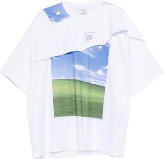 VETEMENTS Layered Graphic-print T-shirt