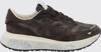 Premiata Sneakers Lauryn low top in pelle e tessuto tecnico con logo