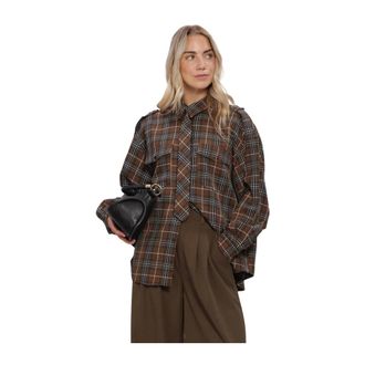 Gestuz Overhemden, Dames, Veelkleurig, L, Gzaleya Shirt