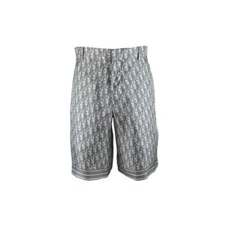 Dior Heren, Korte broeken, Veelkleurig, Maat: W44 Zijde
