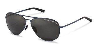 Porsche Design P8508 Polarized N Mens Sunglasses Blue Size 60
