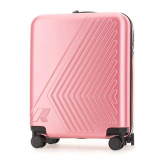 K-Way K-Way, Cabin Bags, unisex, Pink, Size: ONE SIZE Eudoxie Logo Trolley